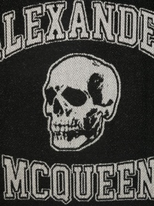 Alexander McQueen Logo wool scarf - Img 2