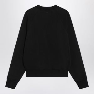 Ami Paris Black Ami De Coeur crew neck jumper - Img 2
