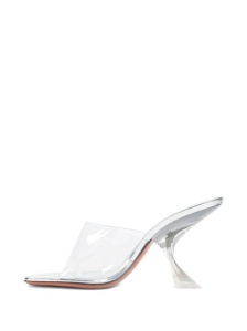 Amina Muaddi Sandals Grey - Img 3
