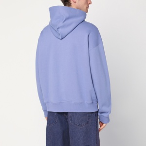 Awake NY Lilac cotton sweatshirt with logo - Img 2