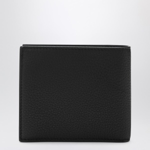 Balenciaga Black bi-fold Credit wallet in hammered leather - Img 2