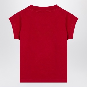 Balenciaga Red cropped t-shirt Keep Calm - Img 2