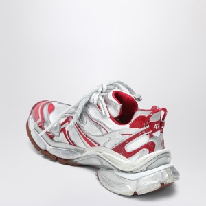 Balenciaga Runner 2.0 white/grey/red sneakers - Img 2