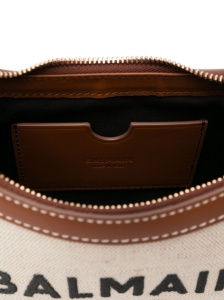 Balmain B-Army canvas shoulder bag - Img 3