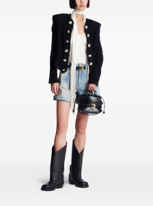 Balmain Edge-to-edge tweed jacket - Img 4
