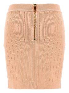 Balmain knitted mini skirt - Img 2