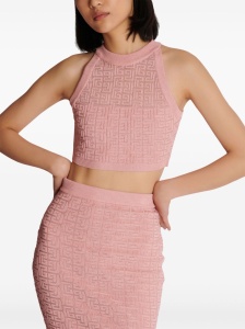 Balmain PB Labyrinth knit top - Img 2
