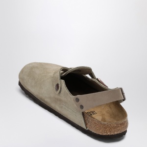Birkenstock Taupe suede Tokyo slipper - Img 2