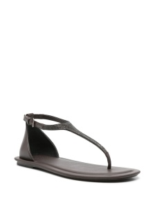 Brunello Cucinelli Bead-detail sandals - Img 2