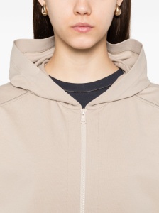 Brunello Cucinelli Monili chain-detail zip-front hoodie - Img 3