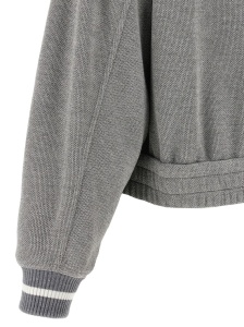 Brunello Cucinelli Ribbed-collar zip-up cardigan - Img 2