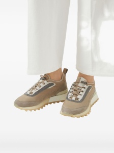 Brunello Cucinelli Runners in techno fabric and suede - Img 2