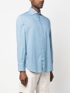 Brunello Cucinelli Shirts Clear Blue - Img 3