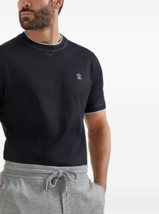 Brunello Cucinelli T-shirts and Polos Blue - Img 4