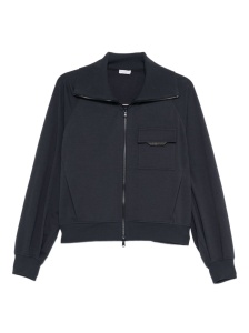 Brunello Cucinelli Zip-fastening patch-pocket top