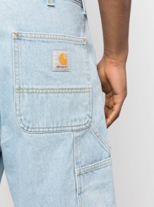 CARHARTT WIP MAIN Shorts Clear Blue - Img 4