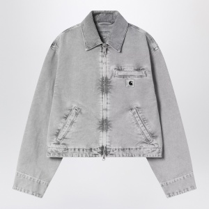 Carhartt WIP W Emery Black/Chalk wash jacket