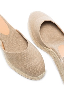 Castañer Castaner Flat shoes Beige - Img 2