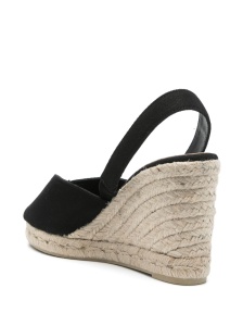 Castañer Castaner Flat shoes Black - Img 4