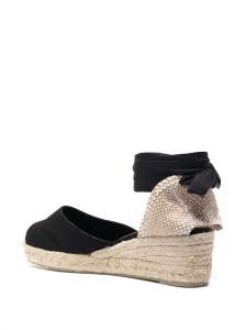 Castañer Castaner Flat shoes Black - Img 3