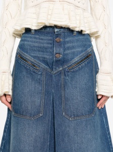Chloé Chloè Skirts Blue - Img 2