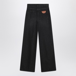 Chloé Loose black washed jeans - Img 2
