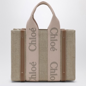 Chloé Woody blushy/beige canvas bag - Img 2