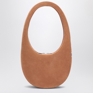 Coperni Brown suede leather Swipe Bag - Img 2