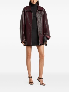 Courreges Coats Bordeaux - Img 3