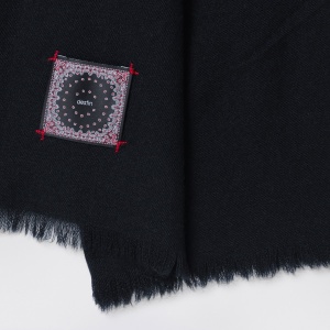 Destin Black wool scarf - Img 2