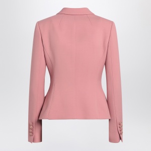 Dolce & Gabbana Dolce&Gabbana Single-breasted pink wool jacket - Img 2