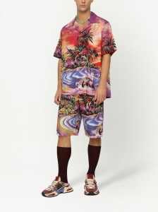 Dolce & Gabbana graphic-print bermuda shorts - Img 2