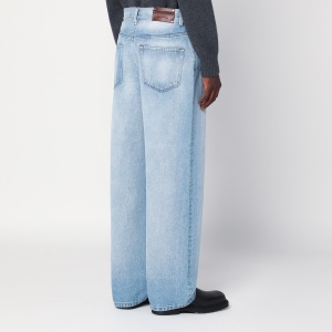 Dries Van Noten Light blue faded jeans - Img 2