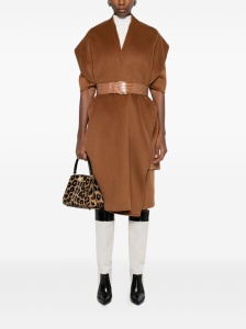 Elisabetta Franchi Coats Brown - Img 2