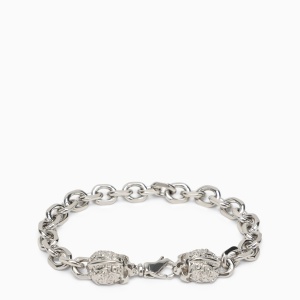 Emanuele Bicocchi Silver 925 skull chain bracelet - Img 2