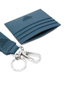 Emporio Armani card holder in ASV regenerated saffiano leather - Img 2