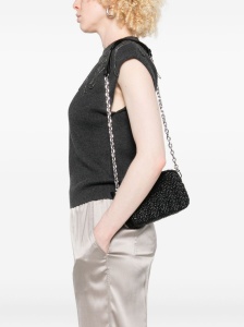 Emporio Armani Embossed camera case with chain shoulder strap - Img 2
