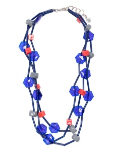 EMPORIO ARMANI EXCLUSIVE bead embellishment necklace