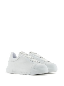 EMPORIO ARMANI EXCLUSIVE Emporio Armani leather sneakers - Img 4