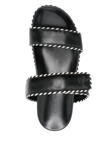EMPORIO ARMANI EXCLUSIVE Emporio Armani Sandals with nappa strap and two-tone profiles - Img 3