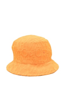 Emporio Armani jacquard logo motif Bucket hat