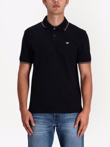 Emporio Armani T-shirts and Polos Blue - Img 4