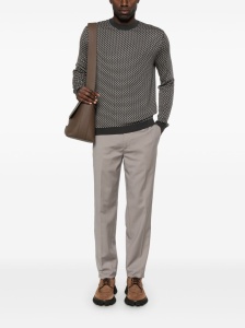 Emporio Armani Trousers Dove Grey - Img 4