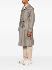 Emporio Armani virgin-wool trench coat - Img 2