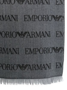 Emporio Armani Wool blend scarf - Img 2