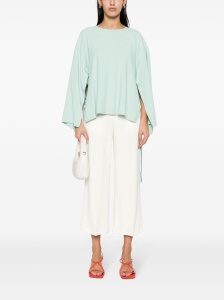 Erika Cavallini Semi-Couture Trousers White - Img 4