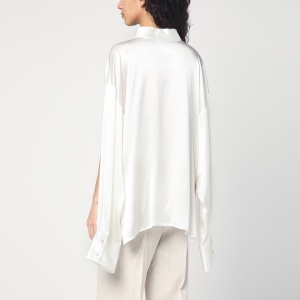 Erika Cavallini White silk shirt - Img 2
