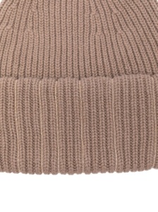 Fabiana Filippi Ribbed metallic-thread beanie hat - Img 2