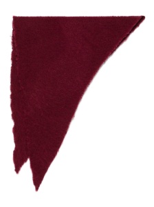 Faliero Sarti Frayed-edge wool-cashmere blend scarf