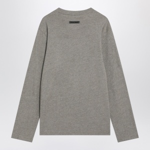 Fear of God Essentials Grey cotton-blend top - Img 2